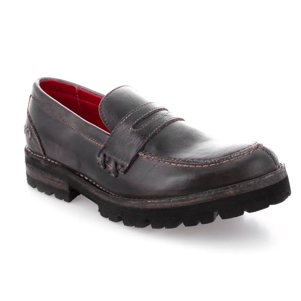 Bed Stü Reina 111 loafer in black rustic